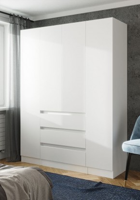 ПАРУС Шкаф 4-х ств. 1600 (белый) в Талице - talica.ok-mebel.com | фото