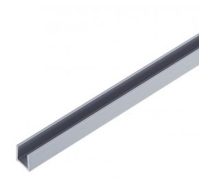 Планка торцевая "П" 4 мм для стеновой панели (алюминий) в Талице - talica.ok-mebel.com | фото