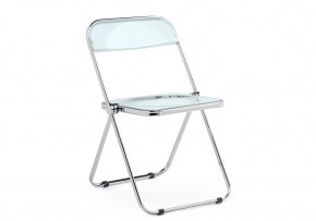 Пластиковый стул Fold складной clear gray-blue в Талице - talica.ok-mebel.com | фото
