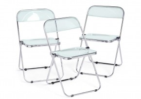 Пластиковый стул Fold складной clear gray-blue в Талице - talica.ok-mebel.com | фото 10