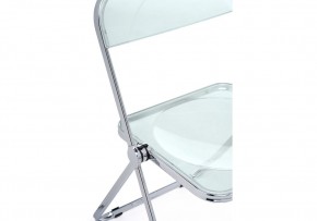 Пластиковый стул Fold складной clear gray-blue в Талице - talica.ok-mebel.com | фото 7