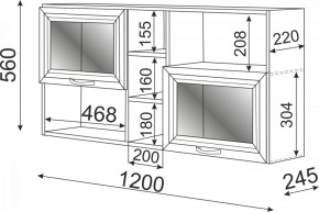 Подростковая ОСТИН (модульная) в Талице - talica.ok-mebel.com | фото 47