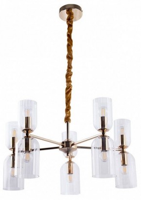 Подвесная люстра Arte Lamp Charm A1623LM-10GO в Талице - talica.ok-mebel.com | фото