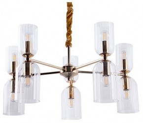 Подвесная люстра Arte Lamp Charm A1623LM-10GO в Талице - talica.ok-mebel.com | фото 2