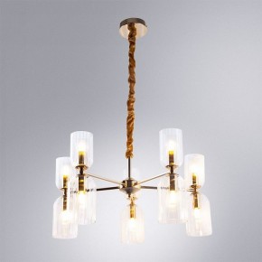 Подвесная люстра Arte Lamp Charm A1623LM-10GO в Талице - talica.ok-mebel.com | фото 3