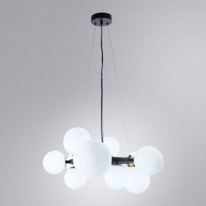 Подвесная люстра Arte Lamp Gemini A2243SP-10BK в Талице - talica.ok-mebel.com | фото 3