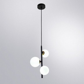 Подвесная люстра Arte Lamp Gemini A2243SP-3BK в Талице - talica.ok-mebel.com | фото 3