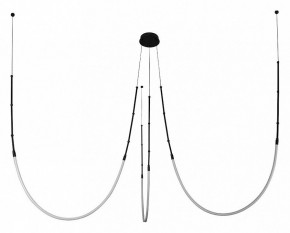 Подвесная люстра Arte Lamp Klimt A2850SP-38BK в Талице - talica.ok-mebel.com | фото