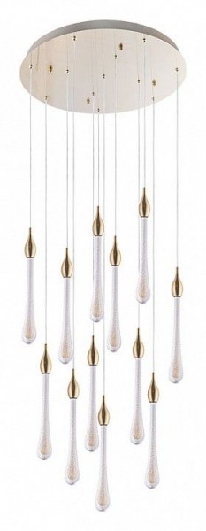 Подвесная люстра Arte Lamp Raindrop A1803LM-36PB в Талице - talica.ok-mebel.com | фото