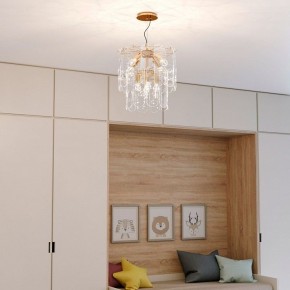 Подвесная люстра Eurosvet Claire 60170/8 золото в Талице - talica.ok-mebel.com | фото 4