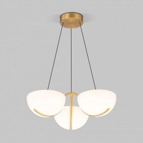 Подвесная люстра Eurosvet Emisfero 50083/3 LED золото в Талице - talica.ok-mebel.com | фото 2