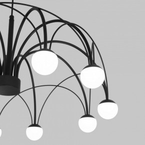 Подвесная люстра Eurosvet Ragno 90034/10 LED черный в Талице - talica.ok-mebel.com | фото 6