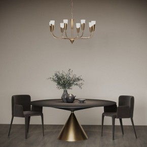 Подвесная люстра Eurosvet Rhyton 60167/8 латунь в Талице - talica.ok-mebel.com | фото 5