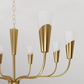 Подвесная люстра Eurosvet Rhyton 60167/8 латунь в Талице - talica.ok-mebel.com | фото 8