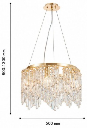 Подвесная люстра Favourite Diadem 4724-6P в Талице - talica.ok-mebel.com | фото 4