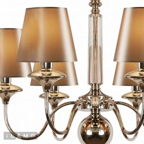 Подвесная люстра iLamp Rolling P2406-6  Nickel в Талице - talica.ok-mebel.com | фото 5