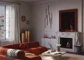Подвесная люстра Maytoni Bubble dream MOD383PL-L40BBS3K в Талице - talica.ok-mebel.com | фото 5