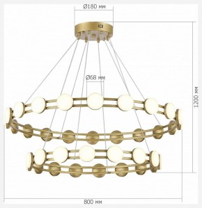Подвесная люстра ST-Luce MONRO SL6610.203.36 в Талице - talica.ok-mebel.com | фото 4