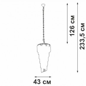 Подвесная люстра Vitaluce V5311 V5311-8/13 в Талице - talica.ok-mebel.com | фото 4