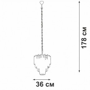Подвесная люстра Vitaluce V58470 V58470-8/5 в Талице - talica.ok-mebel.com | фото 4