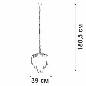 Подвесная люстра Vitaluce V5867 V5867-8/10 в Талице - talica.ok-mebel.com | фото 5