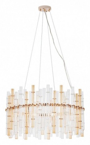 Подвесной светильник Arte Lamp Crystalla A4111LM-16GO в Талице - talica.ok-mebel.com | фото 2