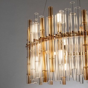 Подвесной светильник Arte Lamp Crystalla A4111LM-16GO в Талице - talica.ok-mebel.com | фото 3