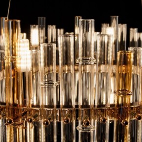 Подвесной светильник Arte Lamp Crystalla A4111LM-16GO в Талице - talica.ok-mebel.com | фото 6