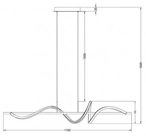 Подвесной светильник Arte Lamp Twisted A4587SP-30BK в Талице - talica.ok-mebel.com | фото 4