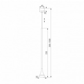 Подвесной светильник Elektrostandard Hall a068818 в Талице - talica.ok-mebel.com | фото 3