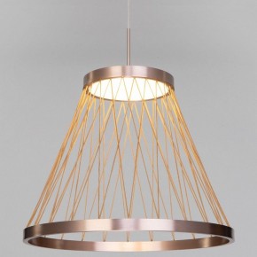 Подвесной светильник Eurosvet Cesta 40016/1 LED коричневый в Талице - talica.ok-mebel.com | фото