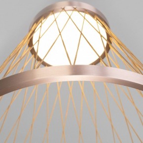 Подвесной светильник Eurosvet Cesta 40016/1 LED коричневый в Талице - talica.ok-mebel.com | фото 7