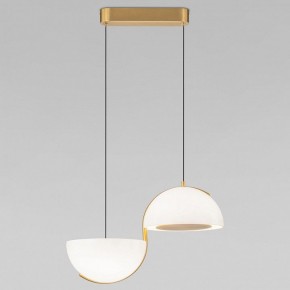 Подвесной светильник Eurosvet Emisfero 50083/2 LED золото в Талице - talica.ok-mebel.com | фото