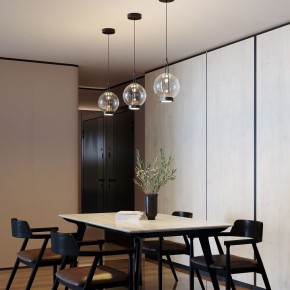 Подвесной светильник Eurosvet Frasco 50267/1 LED черный в Талице - talica.ok-mebel.com | фото 3