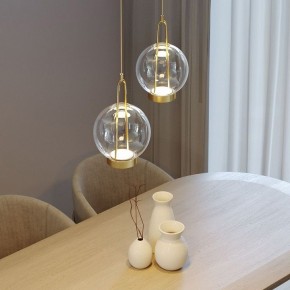 Подвесной светильник Eurosvet Frasco 50267/1 LED латунь в Талице - talica.ok-mebel.com | фото 4