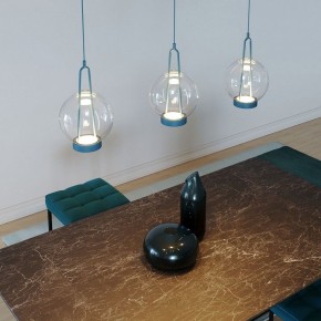 Подвесной светильник Eurosvet Frasco 50267/1 LED синий в Талице - talica.ok-mebel.com | фото 4