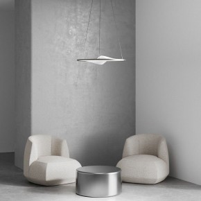 Подвесной светильник Eurosvet Occhio 40026/1 LED серый в Талице - talica.ok-mebel.com | фото 4