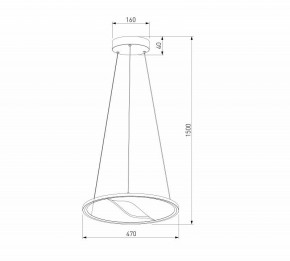 Подвесной светильник Eurosvet Occhio 40026/1 LED серый в Талице - talica.ok-mebel.com | фото 5