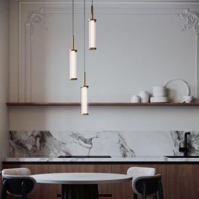 Подвесной светильник Eurosvet Stark 50386/3 LED латунь в Талице - talica.ok-mebel.com | фото 2