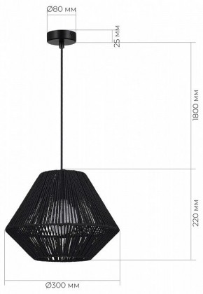 Подвесной светильник EVOLUCE ETTAN SLE6025-403-01 в Талице - talica.ok-mebel.com | фото 5