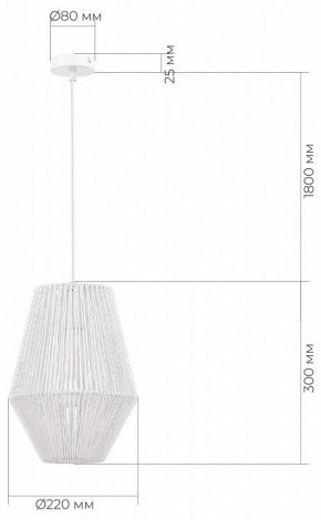 Подвесной светильник EVOLUCE ETTAN SLE6025-513-01 в Талице - talica.ok-mebel.com | фото 6