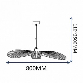 Подвесной светильник Imperiumloft HAT Black ﻿HAT01 в Талице - talica.ok-mebel.com | фото 3
