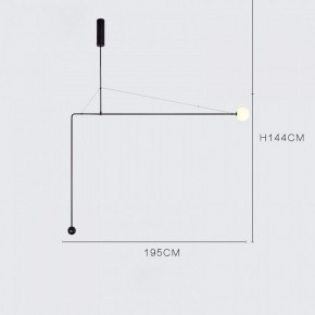 Подвесной светильник Imperiumloft Lines LINES-11 в Талице - talica.ok-mebel.com | фото 3