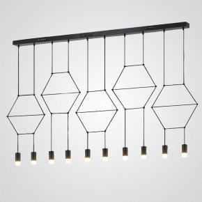 Подвесной светильник Imperiumloft Via Wireflow polyhedral Via01 в Талице - talica.ok-mebel.com | фото