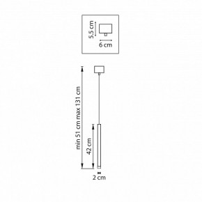 Подвесной светильник Lightstar Tubo LT7472431 в Талице - talica.ok-mebel.com | фото 4