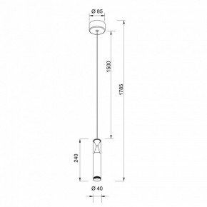 Подвесной светильник Mantra Spark 8969 в Талице - talica.ok-mebel.com | фото 4