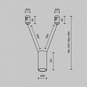 Подвесной светильник Maytoni Focus Led TR157-1-12W3K-B в Талице - talica.ok-mebel.com | фото 5