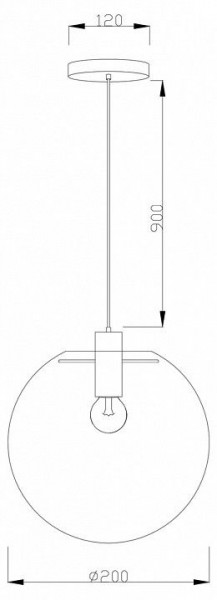 Подвесной светильник Moderli Aurora V11538-1P в Талице - talica.ok-mebel.com | фото 3