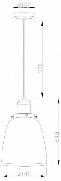 Подвесной светильник Moderli Single V11517-1P в Талице - talica.ok-mebel.com | фото 7