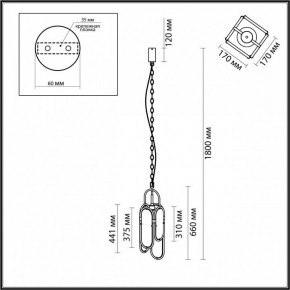 Подвесной светильник Odeon Light Milano 7066/15L в Талице - talica.ok-mebel.com | фото 7